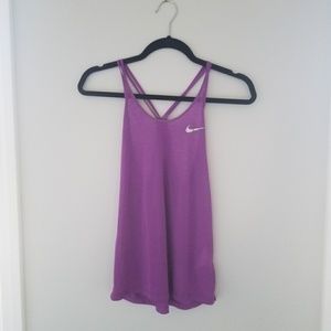 Nike Dri-Fit sheer tank top